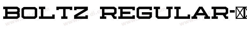 Boltz Regular字体转换